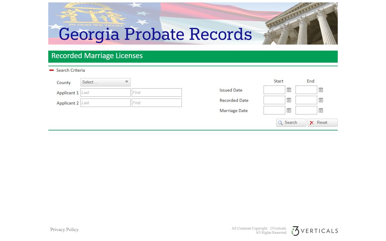 Twiggs County marriage divorce records recorded marriage search